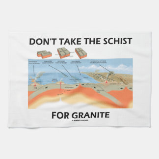 Nehmen Sie nicht den Schiefer für Granit Geschirrtuch