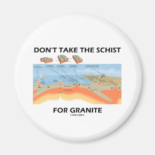Nehmen Sie nicht den Schiefer für Granit Magnet