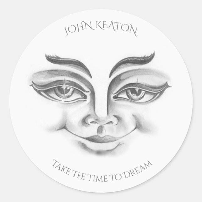 Nehmen Sie sich die Zeit, um Aufkleber zu träumen (Vorderseite)