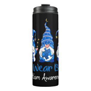 Nehmen Sie sich diese "drei Gnome, die das blaue P Thermosbecher