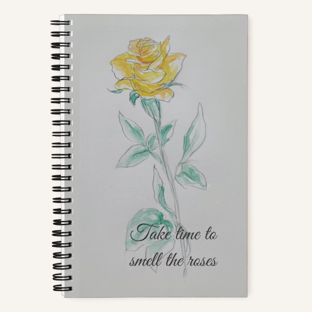 Nehmen Sie sich Zeit... Notizbuch (Vorderseite)