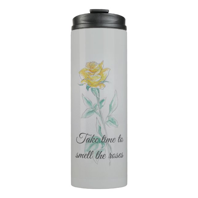 Nehmen Sie sich Zeit... Thermosbecher (Vorderseite)