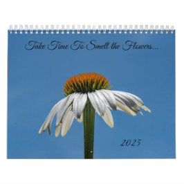 Nehmen Sie sich Zeit, um den Kalender der Blume zu