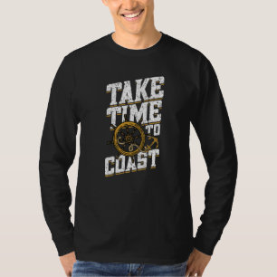 Nehmen Sie sich Zeit, um Motorbootfahrer zu überze T-Shirt