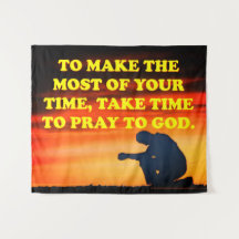 Nehmen Sie sich Zeit, um zu Gott zu beten!