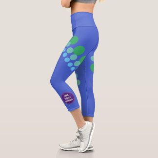 Nehmen Sie vor dem Schlafengehen die Latte Spots e Capri Leggings