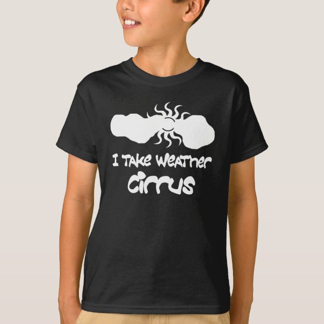 Nehmen Sie WetterCirrus T-Shirt (Vorderseite)