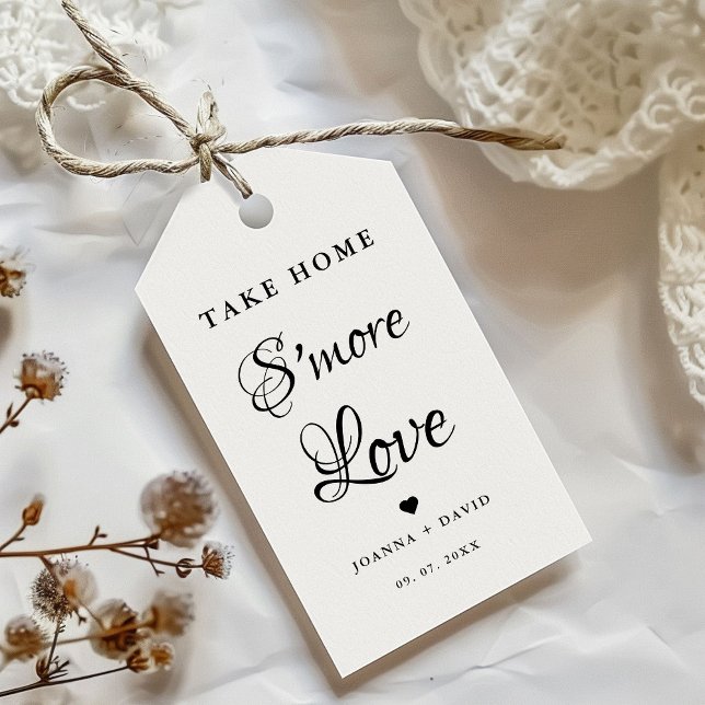 Nehmen Sie Zuhause S's Liebe Wedding Sign Geschenkanhänger (Von Creator hochgeladen)