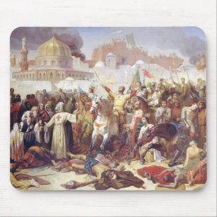 Nehmen von Jerusalem Mousepad