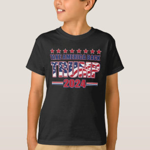 Nehmen wir Amerika zurück Trump 2024 T-Shirt