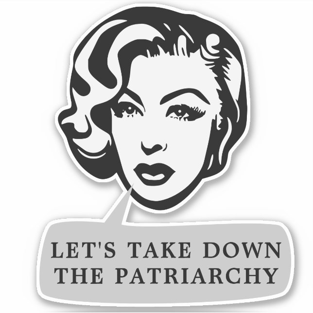 Nehmen wir den Sticker der Patriarchie. (Vorderseite)