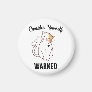 Nehmen wir Ihre selbst gewarnte böse Katze Magnet