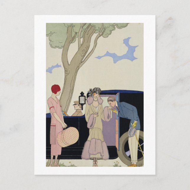 Neid, 1914 (pochoir print) postkarte (Vorderseite)
