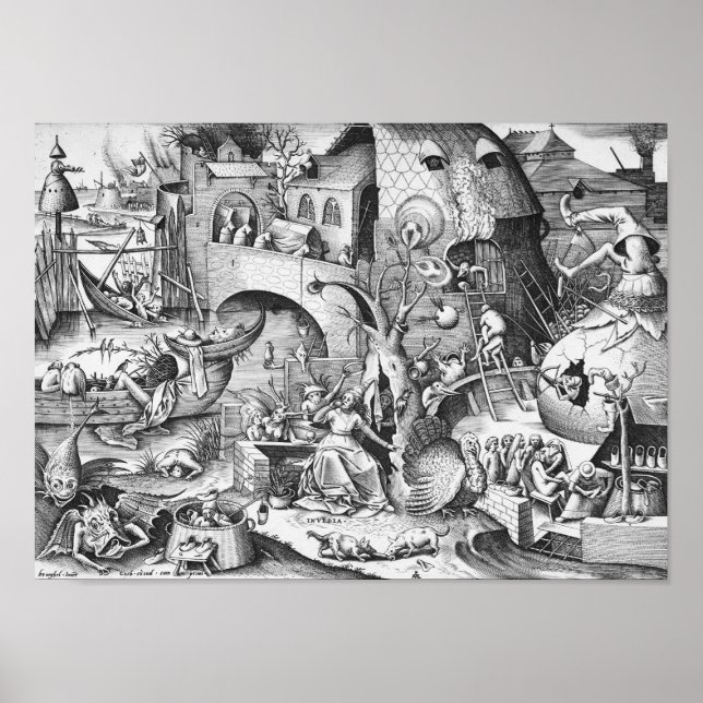 Neid (Indien), die sieben Toten Sünden Poster (Vorne)