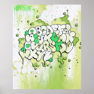Neige "ABC" Druck Poster