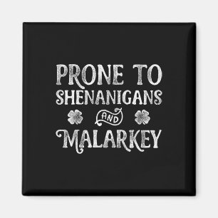 Neigt zu Schabernack und Unsinn St. Patrick's Day  Magnet