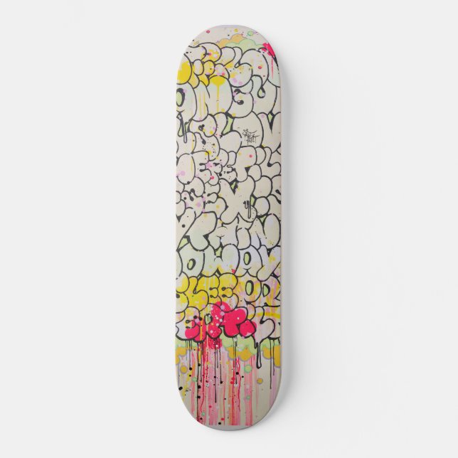 Neigung"wirkliche Graffiti-Liebe-" Teiliii Skateboard (Vorderseite)