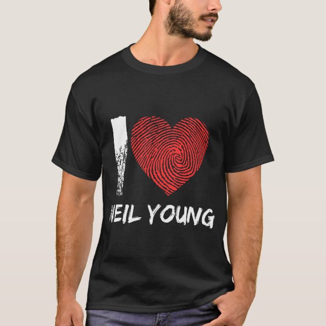 Neil Young T-Shirt (Vorderseite)