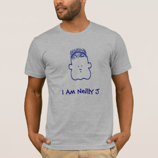 neilly J - Blau auf Grau, Männer, bin ich Neilly J T-Shirt