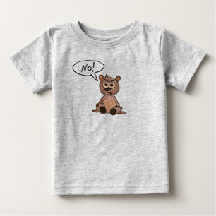 Nein! Bär Baby T-shirt