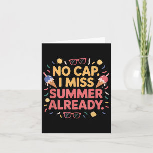 Nein Cap, ich verzeihe schon den Sommer, zurück zu Karte