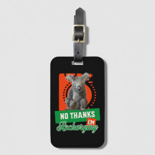 Nein danke, ich lade Koala Bärenkatze wieder ein Gepäckanhänger