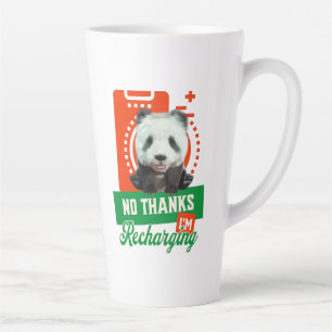 Nein danke, ich lade Panda Bear Cub Battery wieder Milchtasse