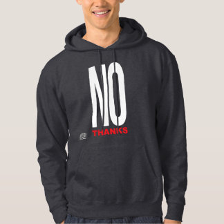 Nein danke schwarz hoodie