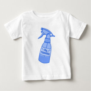 Nein, Danke. Sprühflasche Sassy Humor Baby T-shirt