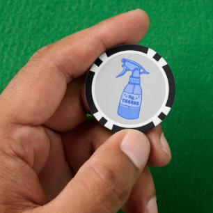 Nein, Danke. Sprühflasche Sassy Humor Pokerchips