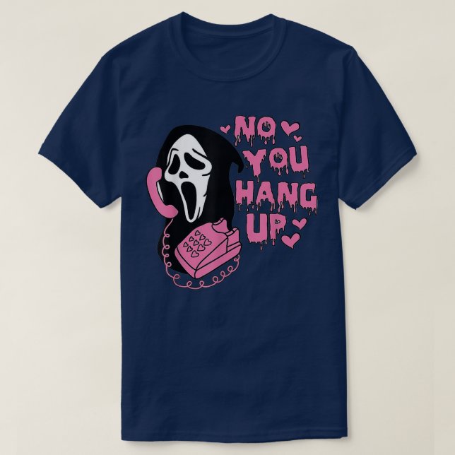 Nein, du hängst Funny Ghost an  T-Shirt (Design vorne)