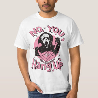 Nein, du hängst Shirt auf, Ghostface Valentine Shi