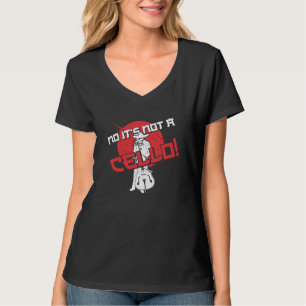 Nein, es ist kein Cello Kontrabass Kontrabass Spie T-Shirt
