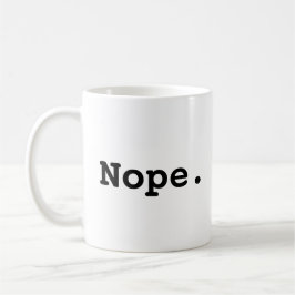 Nein. Funny Procrastinator Kaffeetasse