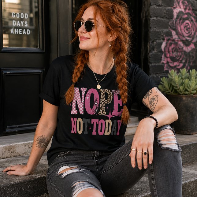 Nein, heute nicht Lustig  Tri-Blend Shirt (Von Creator hochgeladen)