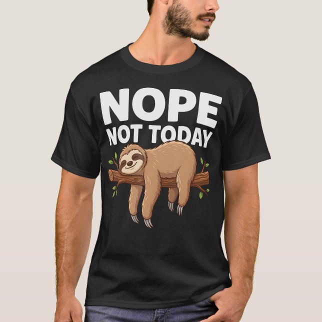 Nein, heute nicht T-Shirt (Vorderseite)