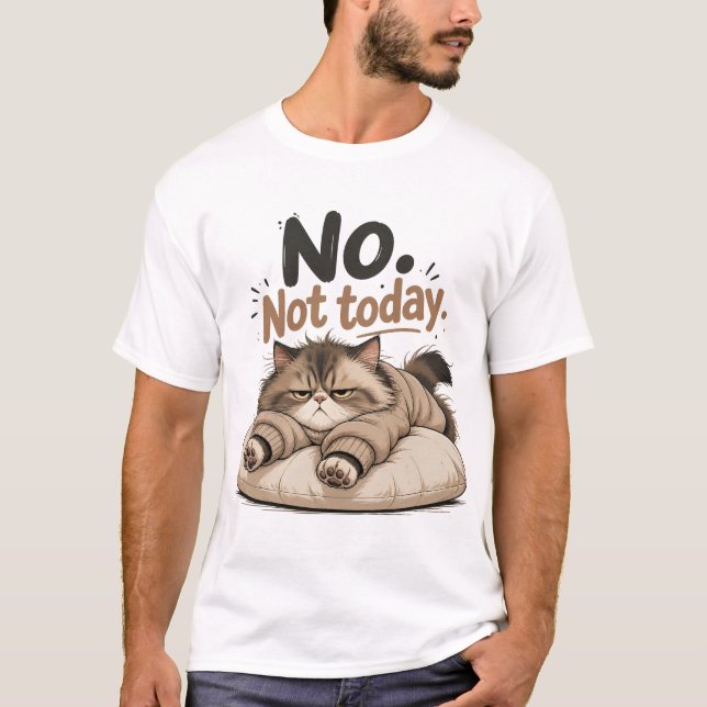 nein heute nicht T-Shirt (Vorderseite)
