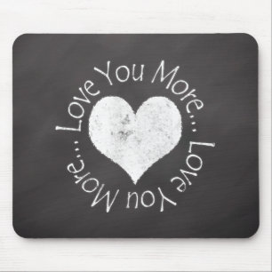Nein, i-Liebe Sie mehr Mousepad