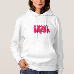 Nein, ich bin in Team Women's Soccer T-Shirt Hoodie