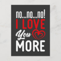 Nein, ich Liebe Sie mehr Beziehungen und Liebe