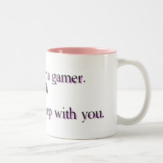 Nein, ich will nicht .. Gamer-Tasse Zweifarbige Tasse