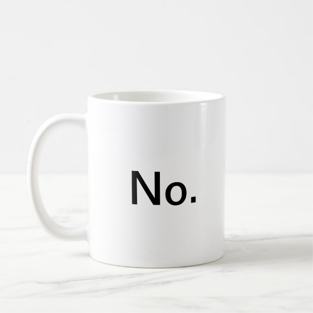 Nein, immer noch keine Tasse (Links)