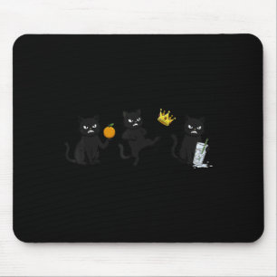 Nein, keine Könige, kein ICE Lustige schwarze Katz Mousepad