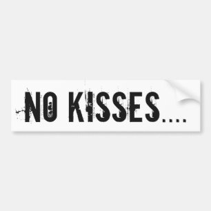 Nein Kisses... Autoaufkleber