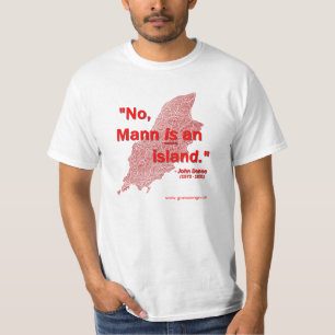 Nein, Mann ist eine Insel! T-Shirt