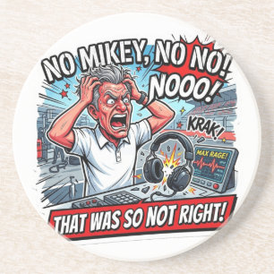 Nein Mikey Nein, Das War So Was Von Unrecht - Pit  Getränkeuntersetzer