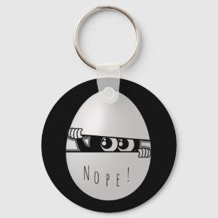 Nein! Nicht heute Funny Introvertiert Schlüsselanhänger