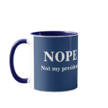 NEIN Nicht mein Präsident anpassbar