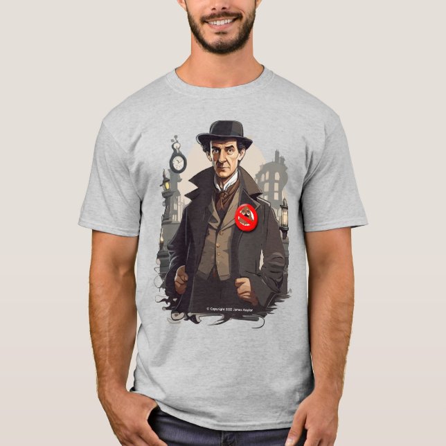 Nein S— Sherlock Men-Shirt T-Shirt (Vorderseite)