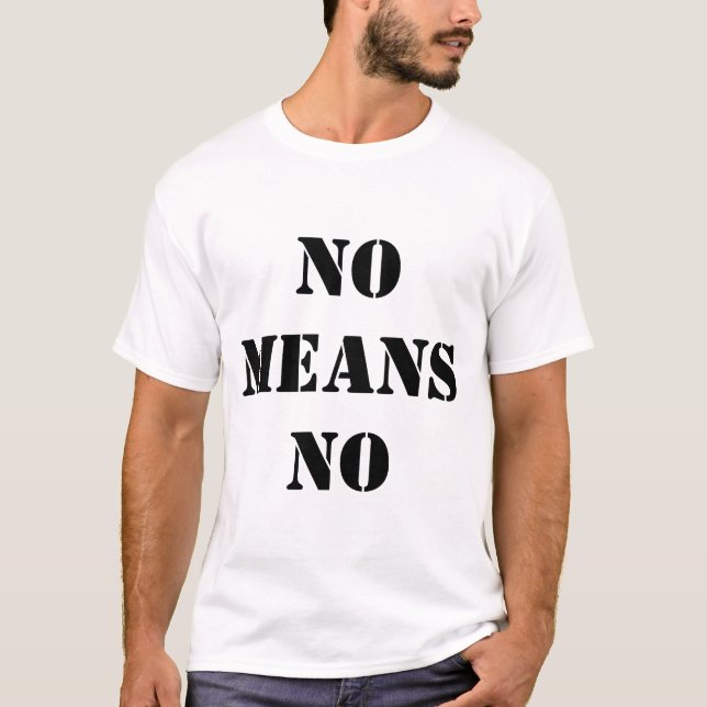 Nein T-Shirt (Vorderseite)